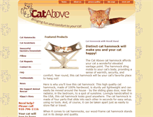 Tablet Screenshot of catabove.com